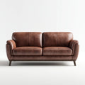 Sofa, 2-kanapa z tworzywa sztucznego Cognacbraun 170 x 90 x 88 cm