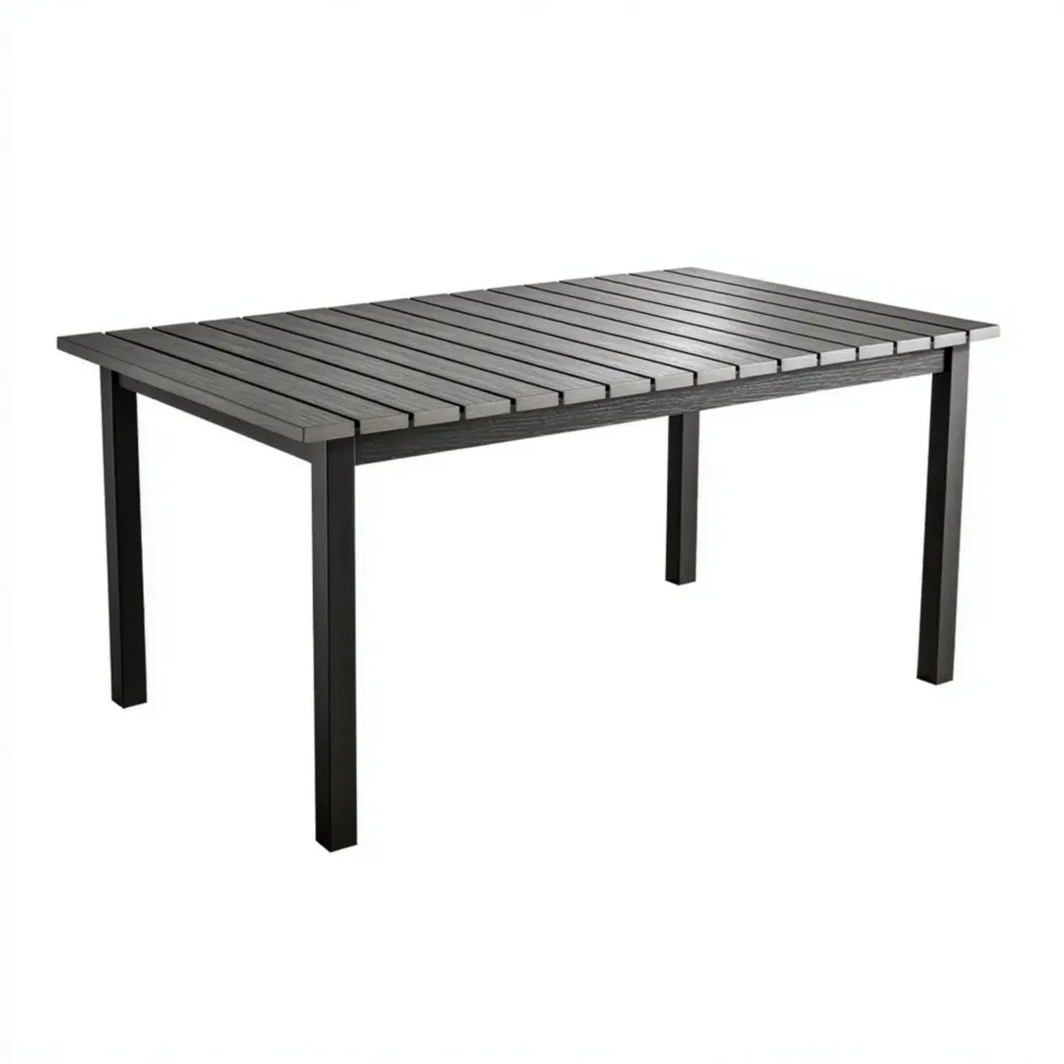 Stół do jadalni, Antracyt 150 x 90 x 75 cm akacja stali prostokątnej